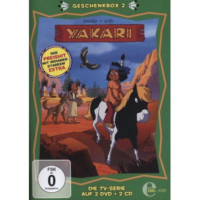 Yakari - Geschenkbox 2 [2 DVDs] (+ 2 CDs), DVD