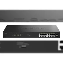 D-Link DLINK DGS-1018P/E 18-Port-Gigabit-PoE+-Switch