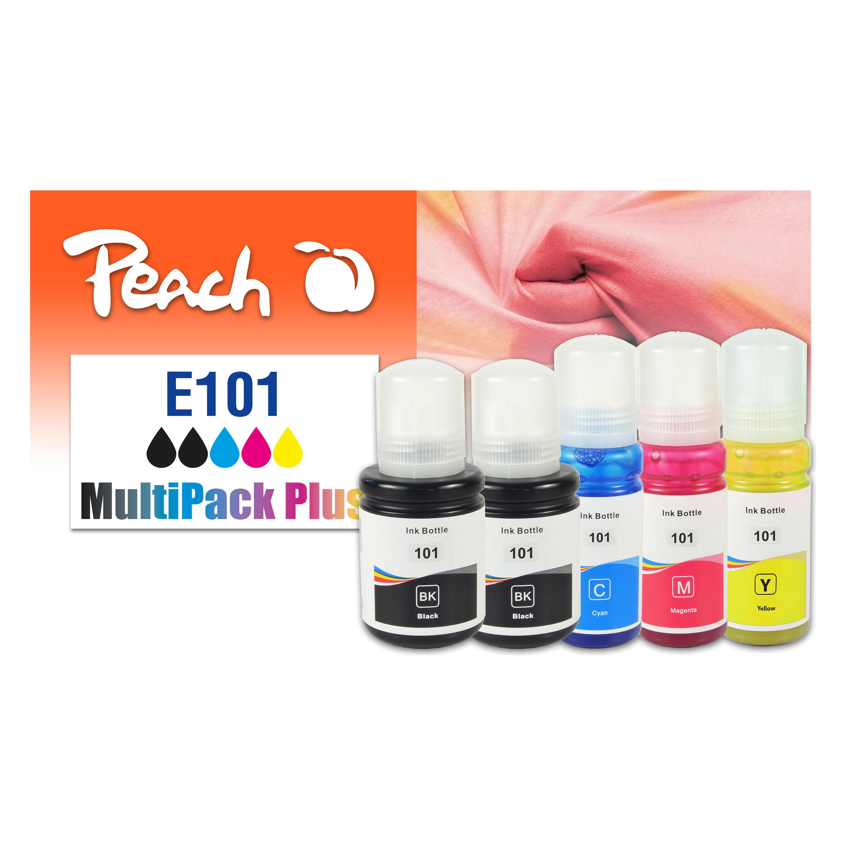 Peach Spar Pack Plus Tintenpatronen, ersetzt Epson No. 101 (72482694)
