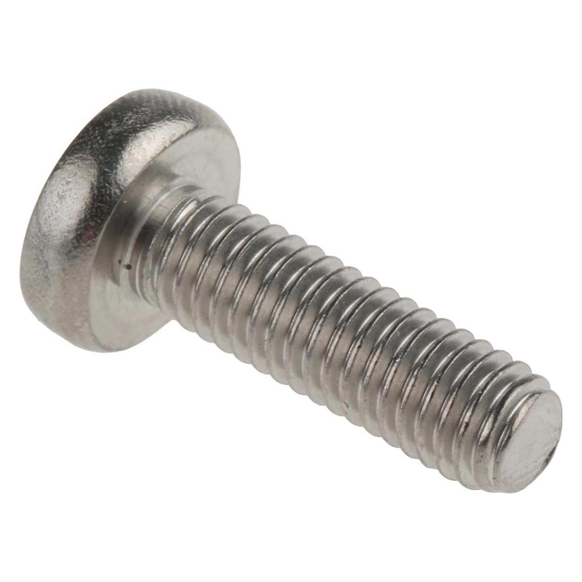RS PRO Schrauben Linsenkopf A4 Kreuz M6x20mm (190614)