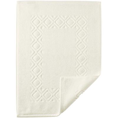 Badematte EGERIA "Denver" Gr. 4, beige (creme), H:8mm, Baumwolle, Badematten, Badematte