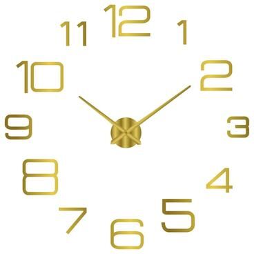 Uplift Picks 3D Wall Clock DIY Large Luminous Silent Modern Wall Decor 03 3d 51 Inch(130cm)
