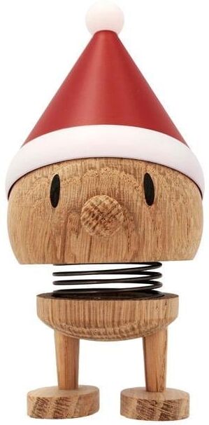 Dekofigur HOPTIMIST "Hoptimist Aufsteller Elf Bumble S Rot", braun (eiche), Figuren, Acrylnitril-Butadien-Styrol (ABS), Stahl, Dekofiguren, Dekofigur eiche Figuren