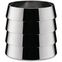 Alessi Becher DERVISCI silberfarben, Trinkgläser, Silber