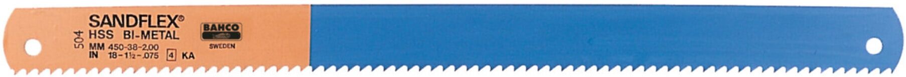 Bahco Maschinen-Sägeblatt für Kasto, Bi-Metall, Länge L / Zähne pro Zoll: 450/4 (3809-450-38-2.00-4-KA)