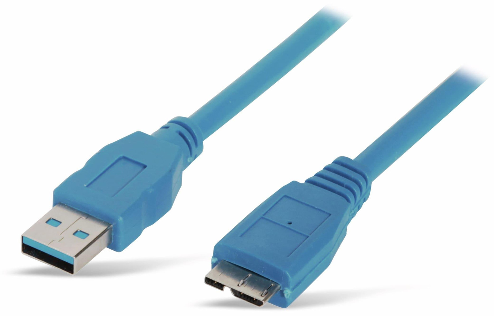 S-Impuls USB 3.0-aansluitkabel Type A naar Micro-B, Blauw, 0,5 meter