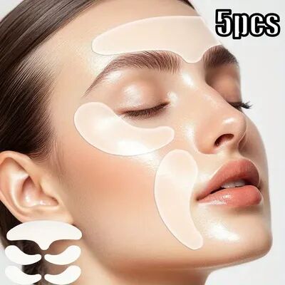 Multisell Products Hub Anti Wrinkle Aging Patch With Skin Lifting Tool For Face, Neck, Forehead, And Hands 5pcs