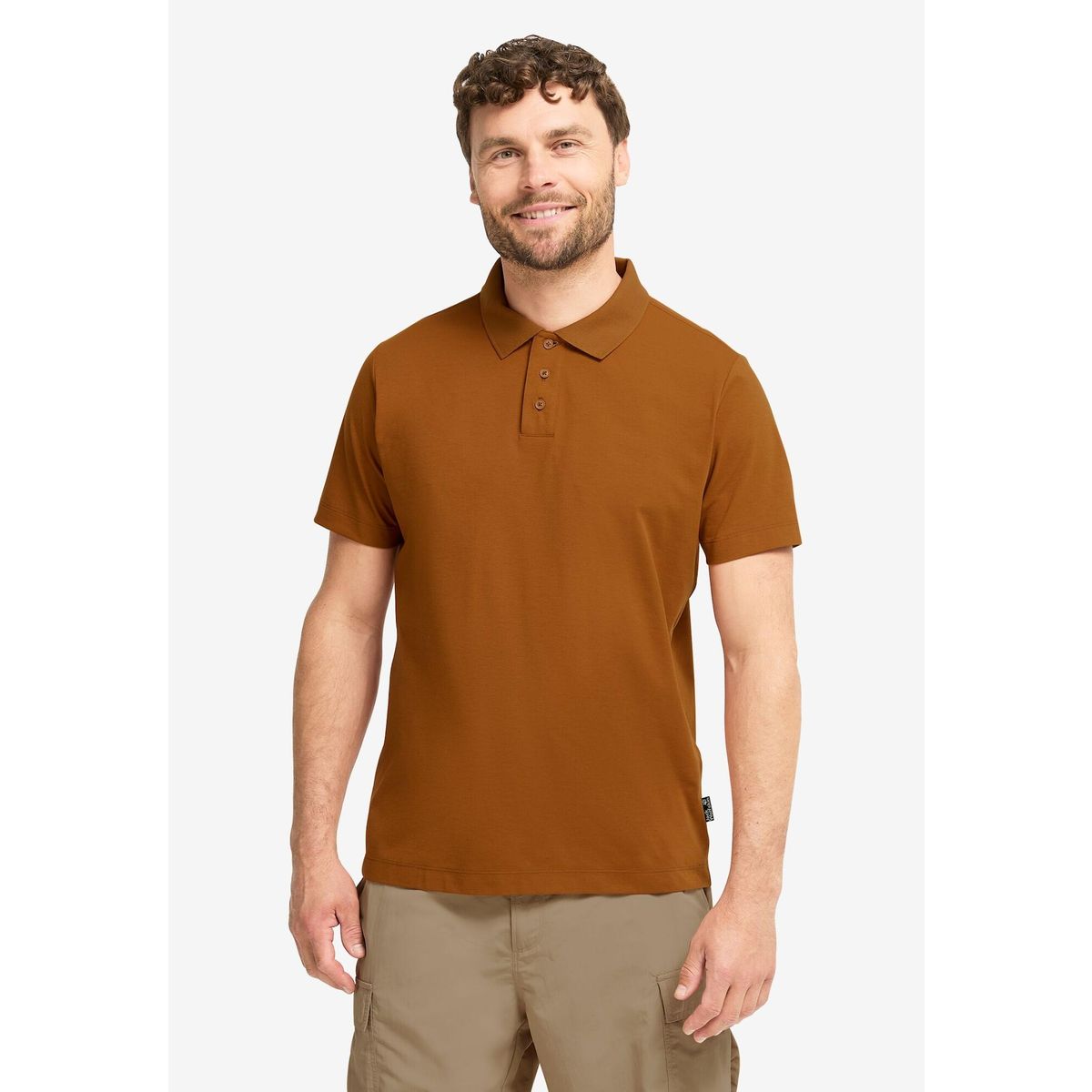 Jack Wolfskin Travel Polo M autumn leaves (5401) S A65932_5401_A06