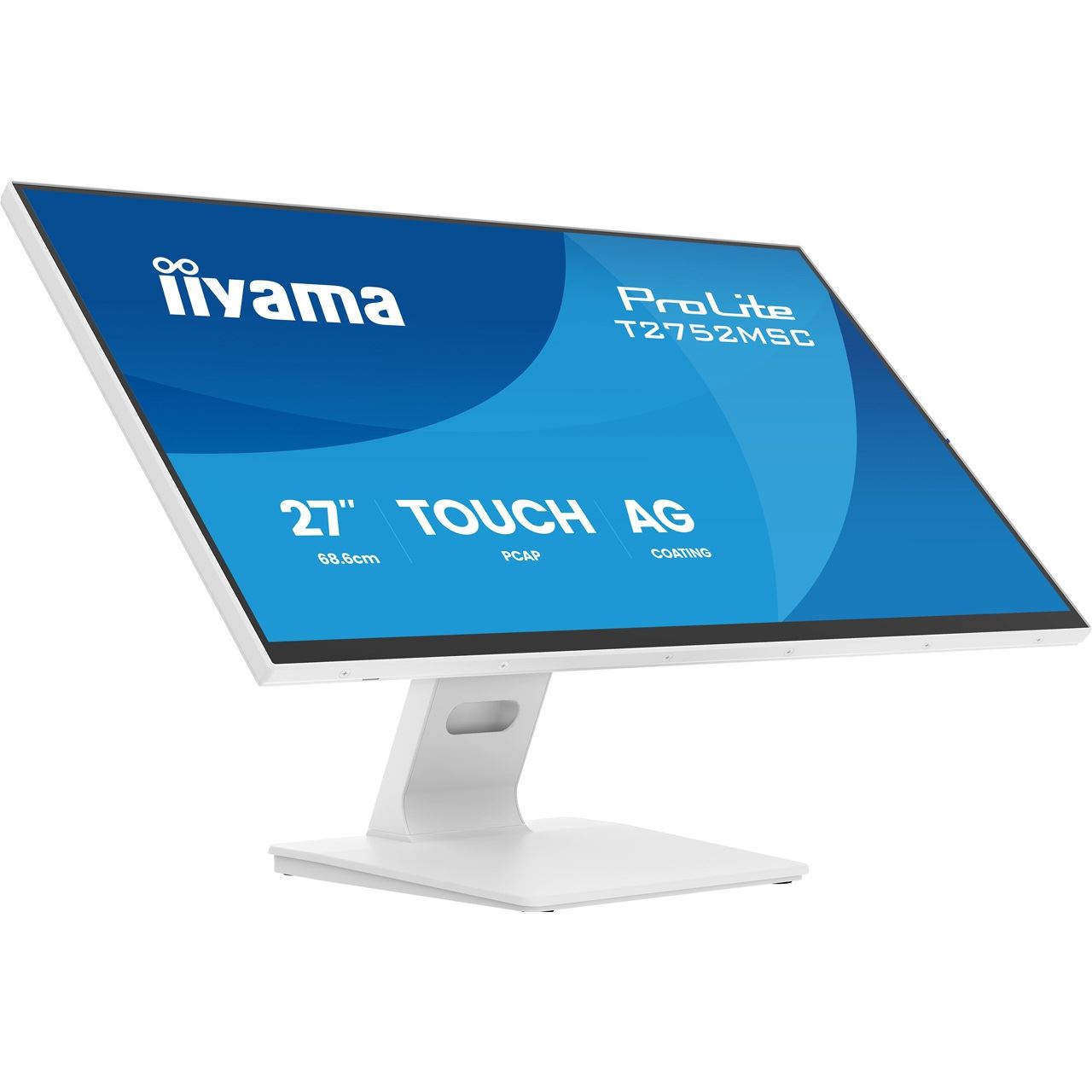 27" (68,58cm) iiyama ProLite T2752MSC-W1AG weiss 1920x1080 1xDisplayPort / 1xHDMI