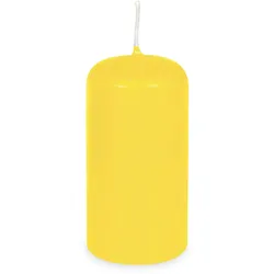 Stumpenkerze gelb Ø60 x 120 mm