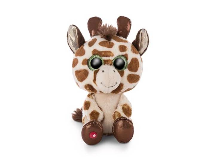 NICI 46944,GLUBSCHIS-knuffel giraf Halla 15cm,beige/bruin