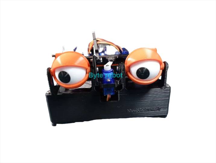 Yeux de Robot bionique ESP8266, yeux de Simulation de Robot mécanique pour Robot Arduino, Kit de bricolage, télécommande Wifi dynamique, démarreur de Robot