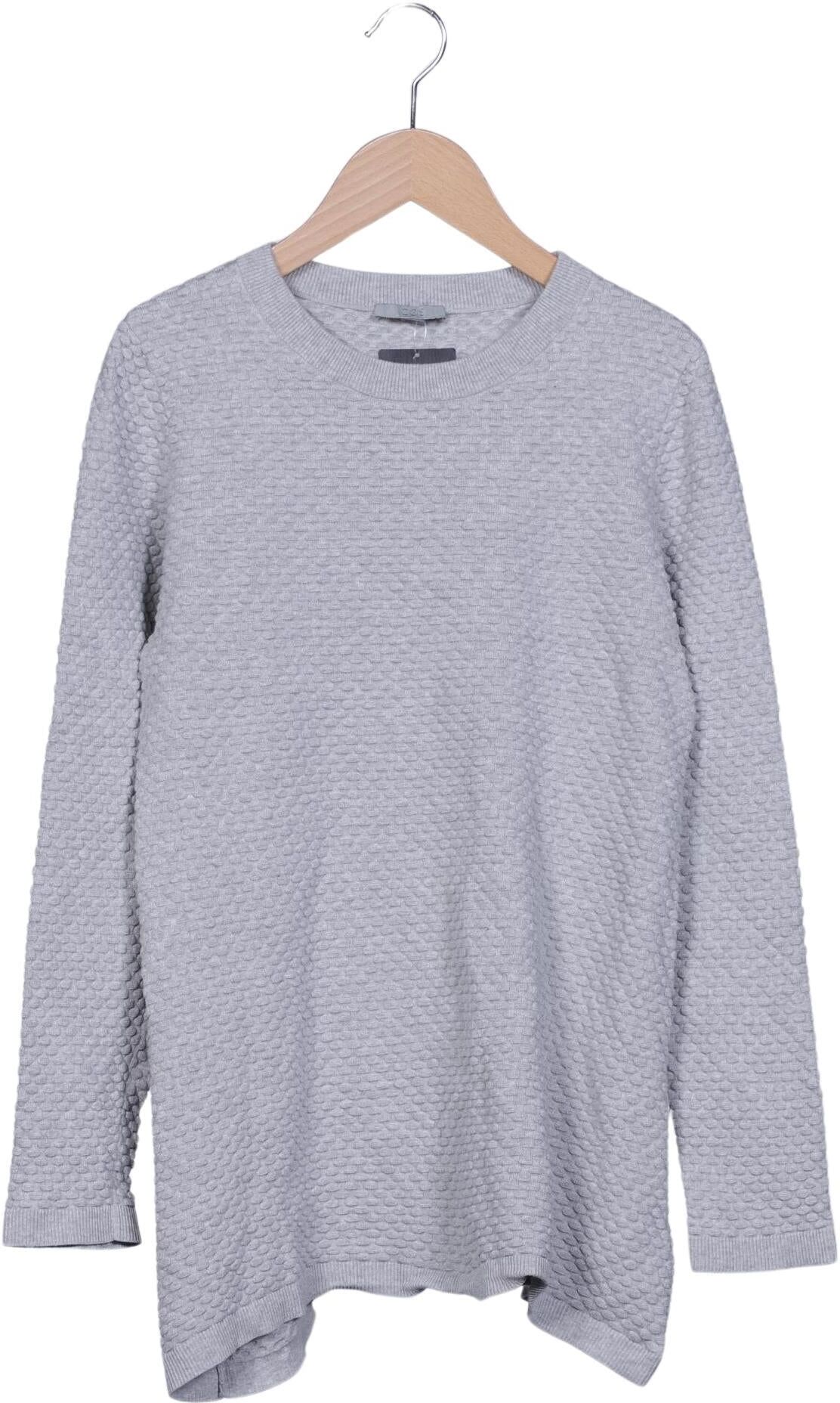 COS Damen Pullover, Grau, Gr. XS, Baumwolle - Second Hand