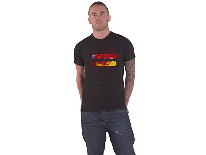 Ed Sheeran T Shirt Equals Logo nieuw Officieel Mannen Zwart