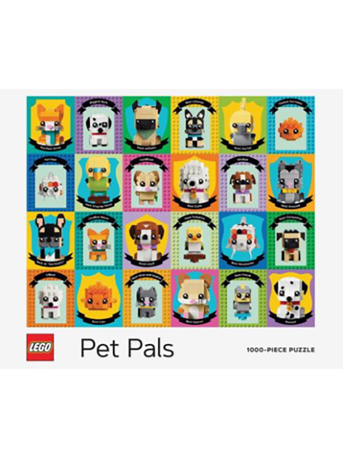 Euromic LEGO Pet Pals Puzzle 1000-Piece jigsaw puzzle