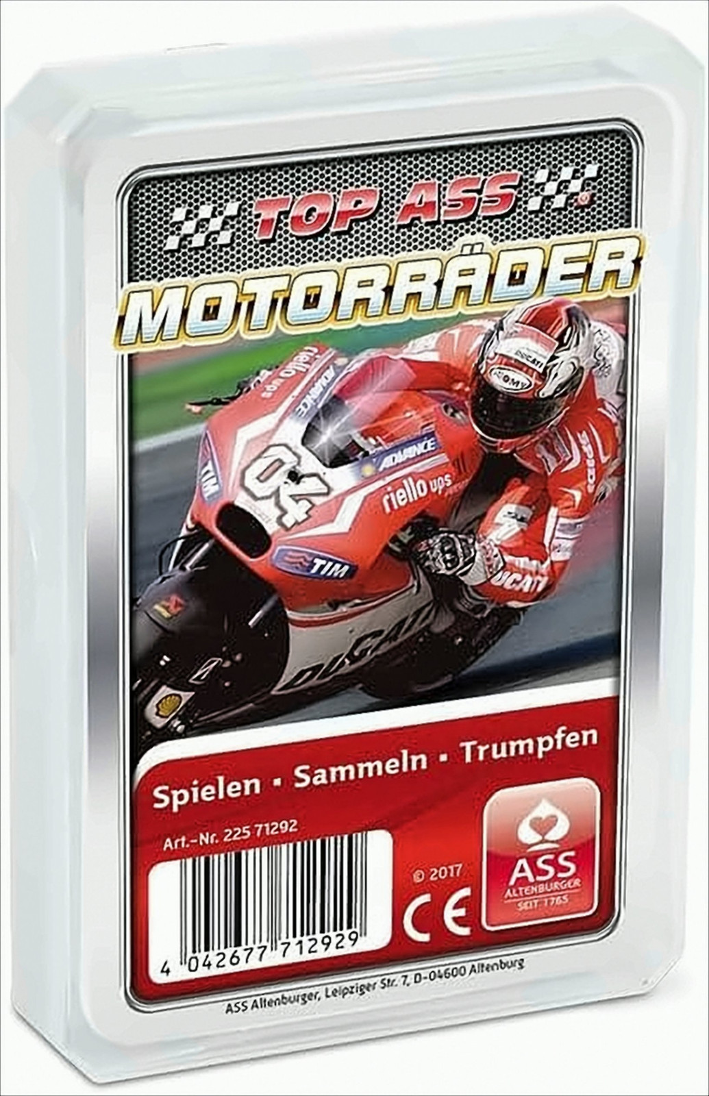ASS-Altenburger TOP ASS Quartett set van 4 motorfietsen