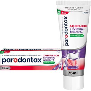 Parodontax Zahnpasta Zahnfleisch Stärkung & Schutz, Zahnfleischschutz, Frische Minze, 75 ml