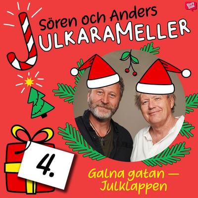 Galna gatan - Julklappen - Sören Olsson,Anders Jacobsson, Audio, 9789189233928