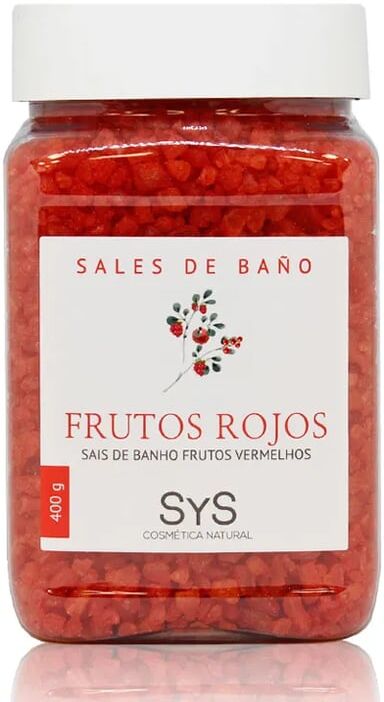 Sys Sales De Baño Frutos Rojos 400g