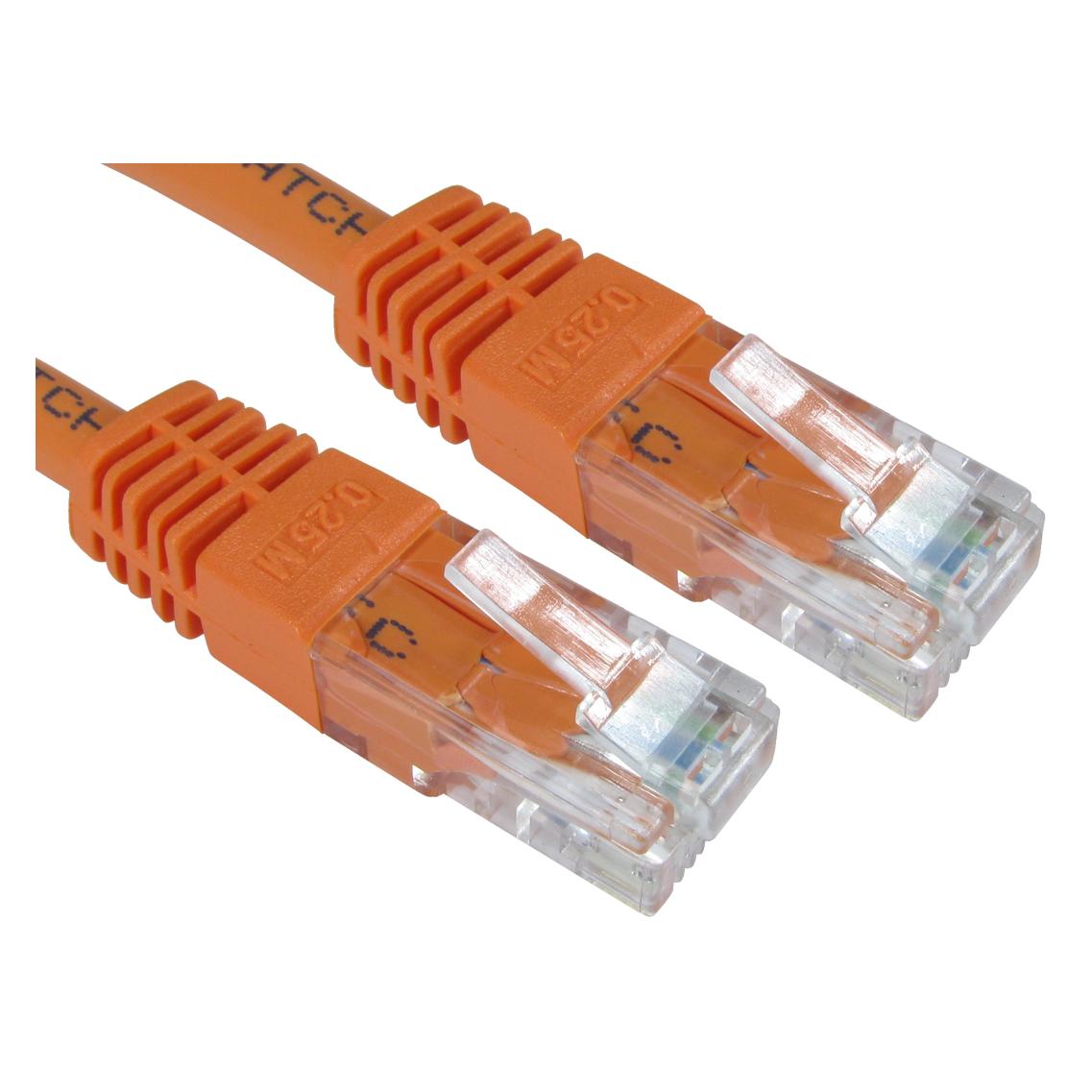 Cables Direct CDL 1.5m Cat6 Patch Cable - Orange (CAT6, 1.50 m) (ERT-601.5/O)