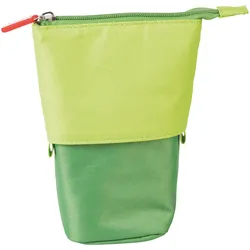 4x Brunnen, Etui, Etui und Stiftkeköcher grün