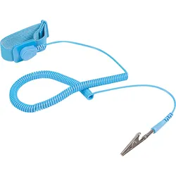 ST SWS100 - ESD Armband, Kunststoff, Erdungsarmband, mit Spiralkabel