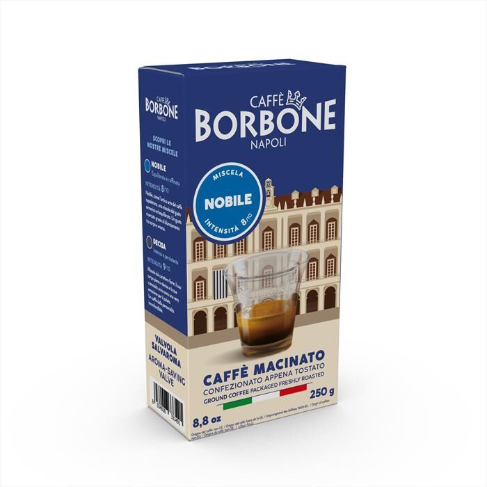 CAFFE BORBONE Grmacinato250gr-blu