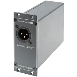 Single-DI-Box, Professional, B x H x T: 68 mm x 36 mm