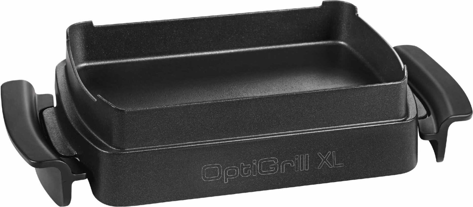 Tefal XA7278 Bakplaat voor OptiGrill+ XL, Zwart, Aluminium met Antiaanbaklaag