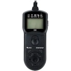JJC TM I3 Timer Remote Shutter Cord, Fernauslöser, Schwarz