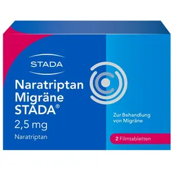 Naratriptan Migräne STADA 2.5mg Filmtabletten 2 St