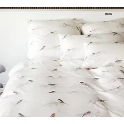 Elegante Mako-Satin Bettwäsche Spätzchen