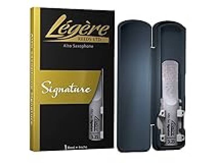Légère Reeds - Anche Pour Saxophone Alto, Signature, Force 3.25 (ASG3.25) - Anche Synthétique Haut de Gamme Pour Bois