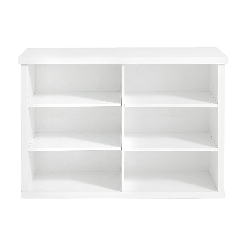 VASAGLE Sitzbank mit Stauraum, Schuhbank, Schuhregal 6 Fächer LSBB35032W101