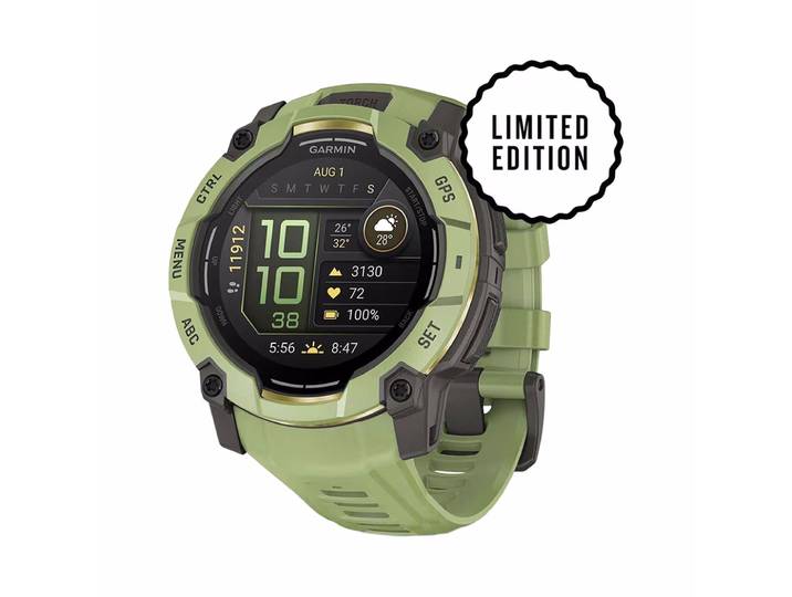Garmin Instinct® 3 AMOLED - 50 mm Kieselgrau/Farngrün Garmin Instinct