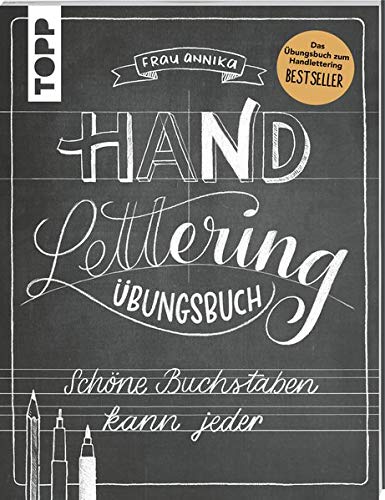 Frau Annika - Handlettering. Die Kunst der schönen Buchstaben. Übungsbuch: Schöne Buchstaben kann jeder. Das Übungsbuch zum Handlettering-BESTSELLER - Preis vom 02.10.2026 23:42:20 h