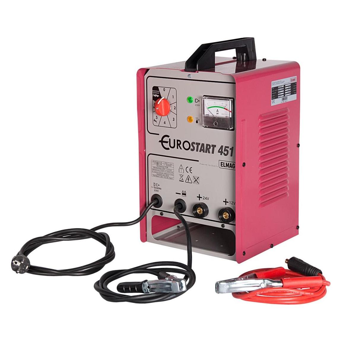 Elmag Lade-Startgerät EUROSTART 451 (30 A, 12V, 24V) (55065)