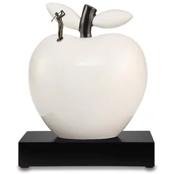 Goebel Studio 8 Art & Apple Deko-Objekt Apfel 28 cm "Hole in One"