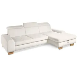 set one by Musterring Ecksofa SO 3400 Cord Beige Natur