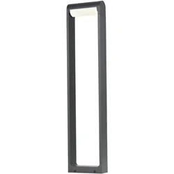 CMD, Gartenbeleuchtung, LED Standaussenleuchte 12W Warmweiss IP65 Anthrazit CMD-9051 (696 lm, IP65)