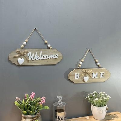 Uplifted Trends Vintage Welcome Sign With Heart Ornament Home Decor For Kitchen Bathroom And Outdoor Spaces welcome