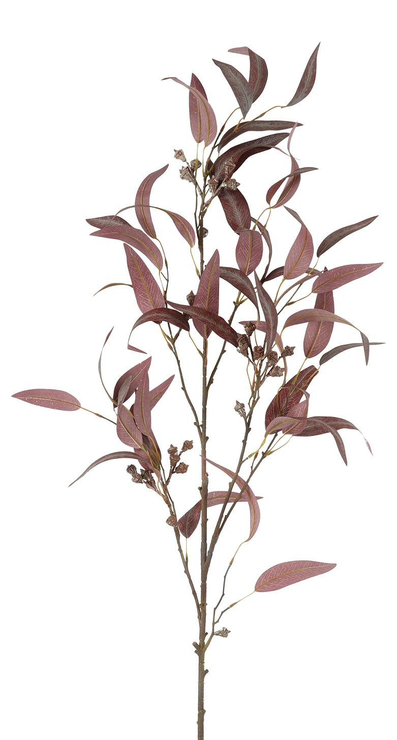 Countryfield Kunstbloem Eucalyptus Indiase Rood 21 cm