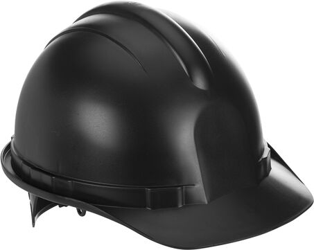 Bauhelm, schwarz
