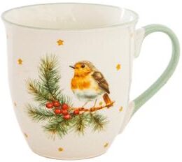IH Casa Decor 17.5oz Ceramic Mug Bird- Set of 2