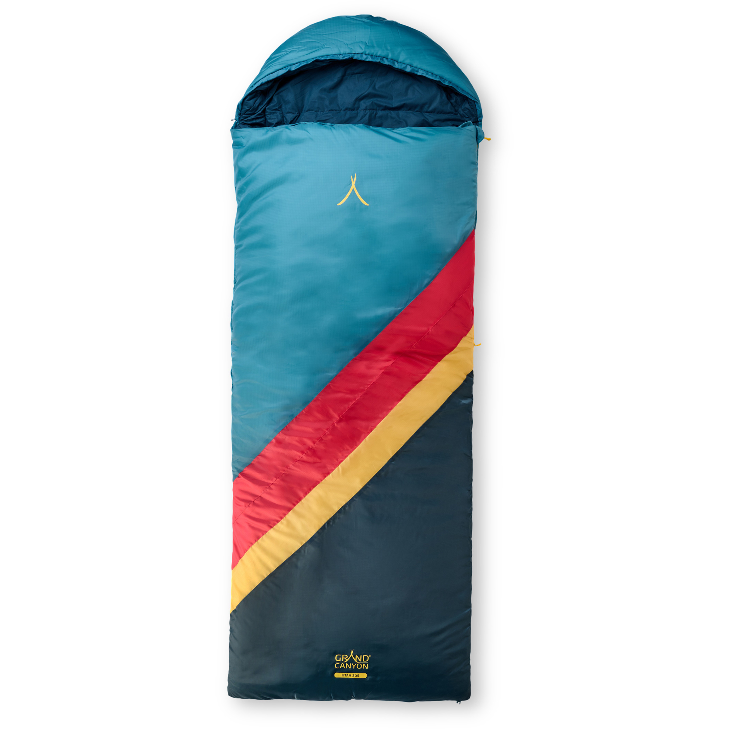 Grand Canyon Utah 205 Schlafsack Kunstfaserschlafsäcke blau Größe max. 205cm Trekking