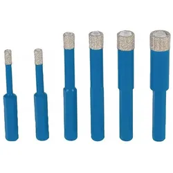 Tyrolit, Bohrereinsatz, Fliesenbohrset DDT HEX 6-teilig Ø 5, 6, 8, 10, 12, 14 mm Schaft HEX (1.4 cm)