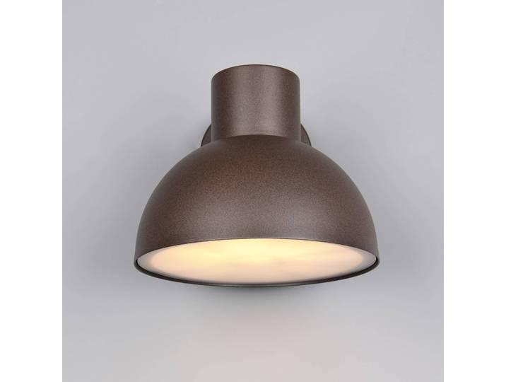 Trio Lighting Aussenwandleuchte ELBE, dimmbar, braun / rost, Aluminium, Wandleuchte außen