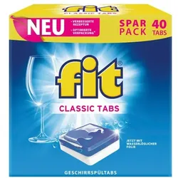 fit Geschirrspül-Tabs »Classic« 40 Stück blau