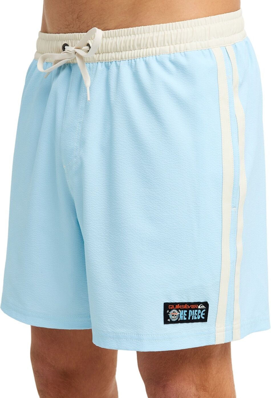 Boardshorts QUIKSILVER "One Piece Solid 16", Herren, Gr. XL, Normalgrössen, blau (stratosphere), Obermaterial: 95% Polyester, 5% Elasthan., Hosen Boardshorts stratosphere XL, Normalgrössen
