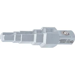 BGS Stufenschlüssel | Antrieb Außenvierkant 12,5 mm (1/2"") | 5-stufig